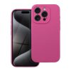 Tok SILICONE 2mm  IPHONE 16 Plus rózsaszín