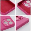 Tok SILICONE 2mm  IPHONE 16 Plus rózsaszín