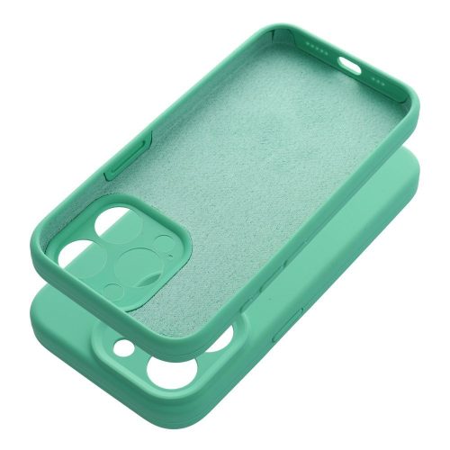 Tok SILICONE 2mm  IPHONE 16 Plus mint