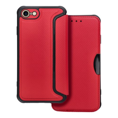 RAZOR Book iPhone 7 / 8 / SE 2020 / SE 2022 piros