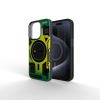 CELL F-PROTECT szintű védelem Dual Layer 4D technológiával, katonai ejtésteszttel kompatibilis a MagSafe funkcióval IPHONE 16 cyber zöld színben