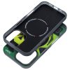 CELL F-PROTECT szintű védelem Dual Layer 4D technológiával, katonai ejtésteszttel kompatibilis a MagSafe funkcióval IPHONE 16 cyber zöld színben