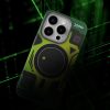 CELL F-PROTECT Levels kettős rétegű 4D technológiával, katonai ejtésteszttel kompatibilis, MagSafe kompatibilis IPHONE 16 PRO cyber zöld készülékhez