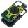 CELL F-PROTECT Levels Dual Layer 4D technológiával, Military Drop-Test kompatibilis a MagSafe-fel az IPHONE 16 PRO MAX-hoz, cyber zöld