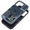 CELL F-PROTECT Levels Dual Layer 4D technológiával, katonai ejtésteszt kompatibilis MagSafe-fel IPHONE 16-hoz, cyber szürke