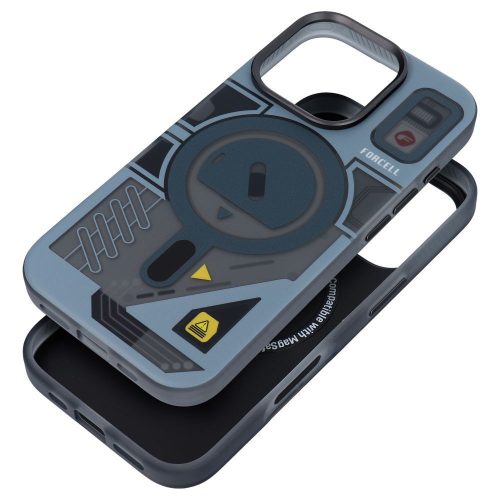CELL F-PROTECT Levels Dual Layer 4D technológiával, katonai ejtésteszt kompatibilis MagSafe-fel IPHONE 16-hoz, cyber szürke