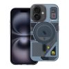 CELL F-PROTECT Levels Dual Layer 4D technológiával, katonai ejtésteszt kompatibilis MagSafe-fel IPHONE 16-hoz, cyber szürke
