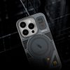 CELL F-PROTECT szintek kettős rétegű 4D technológiával, katonai ejtésteszt kompatibilis a MagSafe-fel IPHONE 16 PRO-hoz kibergrafit színben