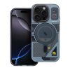 CELL F-PROTECT szintek Dual Layer 4D technológiával, katonai ejtéstesztnek megfelelő, MagSafe kompatibilis, IPHONE 16 PRO MAX készülékhez, kiber szürke