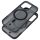 CELL F-PROTECT szintek Dual Layer 4D technológiával, katonai ejtési teszt kompatibilis az IPHONE 16 készülékkel, füstös fekete