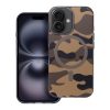 CELL F-PROTECT Szintek Dual Layer 4D technológiával, Katonai ejtésteszt kompatibilis MagSafe-lel IPHONE 16 desert camo-hoz