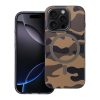 CELL F-PROTECT szintek kettős rétegű 4D technológiával, Katonai ejtésállóság kompatibilis MagSafe-dal az IPHONE 16 PLUS számára, sivatagi terepmintás