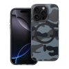 CELL F-PROTECT szintek Dual Layer 4D technológiával, katonai ejtés-teszt kompatibilis a MagSafe-fel IPHONE 16 PRO-hoz fekete terepmintában