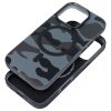 CELL F-PROTECT szintek kettős rétegű 4D technológiával, katonai csepptesztnek megfelelő, MagSafe kompatibilis IPHONE 16 PLUS fekete terepmintás tok
