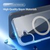 DUX DUCIS tok CLIN MAG kompatibilis a MagSafe-fel IPHONE 16-hoz átlátszó