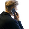 DUX DUCIS pénztárca tok SKIN PRO IPHONE 16-hoz kék