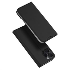 DUX DUCIS pénztárca tok SKIN PRO IPHONE 16 Pro fekete