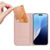 DUX DUCIS pénztárca tok SKIN PRO IPHONE 16 Pro-hoz rózsaszín