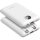 VEGER powerbank 10000 mAh beépített kábelekkel Type C / Lightning PD QC3.0 2A 22,5W C11C (W1170) fehér