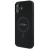 GUESS tok IPHONE 16 Plus-hoz, kompatibilis a MagSafe-fel GUHMP16MPSAHMCK (PU Saffiano Classic Logo) fekete