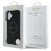 GUESS tok IPHONE 16 Plus-hoz, kompatibilis a MagSafe-fel GUHMP16MPSAHMCK (PU Saffiano Classic Logo) fekete