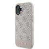 GUESS tok IPHONE 16 Plus-hoz GUHCP16MG4GLPI (4G PU alul csíkos) rózsaszín