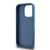 GUESS tok IPHONE 16 Pro Max készülékhez GUHCP16XG4GLBL (4G PU Bottom Stripe) kék