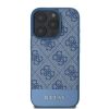 GUESS tok IPHONE 16 Pro Max készülékhez GUHCP16XG4GLBL (4G PU Bottom Stripe) kék