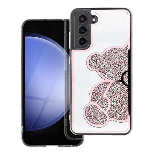TEDDY BEAR tok SAMSUNG A71-hez rózsaszín