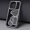 TEDDY BEAR tok IPHONE 13 MINI-hez ezüst színben
