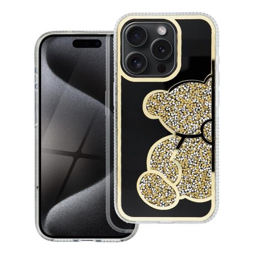 TEDDY BEAR tok IPHONE 12 MINI-hez arany