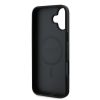 GUESS tok IPHONE 16 Plus-hoz kompatibilis a MagSafe-fel GUHMP16MG4GFRK (PU 4G Ring Classic Logo) fekete