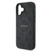 GUESS tok IPHONE 16 Plus-hoz kompatibilis a MagSafe-fel GUHMP16MG4GFRK (PU 4G Ring Classic Logo) fekete