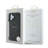 GUESS tok IPHONE 16 Plus-hoz kompatibilis a MagSafe-fel GUHMP16MG4GFRK (PU 4G Ring Classic Logo) fekete