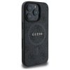 GUESS tok IPHONE 16 Pro Max-hoz, kompatibilis MagSafe-fel GUHMP16XG4GFRK (PU 4G Ring Classic Logo) fekete
