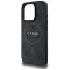GUESS tok IPHONE 16 Pro Max-hoz, kompatibilis MagSafe-fel GUHMP16XG4GFRK (PU 4G Ring Classic Logo) fekete