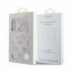GUESS tok IPHONE 16-hoz, MagSafe kompatibilis GUHMP16SG4GFRP (PU 4G Ring Classic Logo) rózsaszín