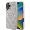 GUESS tok IPHONE 16 Plus-hoz, kompatibilis MagSafe-fel GUHMP16MG4GFRP (PU 4G Ring Classic Logo) rózsaszín