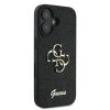 GUESS tok IPHONE 16 Plus GUHCP16MHG4SGK (Fixed Glitter Big 4G) fekete