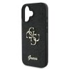 GUESS tok IPHONE 16 Plus GUHCP16MHG4SGK (Fixed Glitter Big 4G) fekete