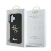 GUESS tok IPHONE 16 Plus GUHCP16MHG4SGK (Fixed Glitter Big 4G) fekete