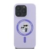 KARL LAGERFELD tok az IPHONE 16 Pro Max készülékhez, kompatibilis MagSafe technológiával KLHMP16XSCMKCRHU (Szilikon KC Body Ring) lila