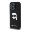 KARL LAGERFELD tok az IPHONE 16 Pro Max készülékhez, MagSafe kompatibilis KLHMP16XSKHPPLK (Sil KL Head Print) fekete