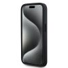 KARL LAGERFELD tok iPhone 15 Pro Max-hoz, MagSafe kompatibilis KLHMP15XPKHPORPK (PU Hot Stamp KL) fekete