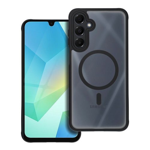FULL MATTE MAG COVER tok, kompatibilis a MagSafe-fel, SAMSUNG A16 fekete