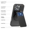 DUX DUCIS case RAFI II MAG with stand compatible with MagSafe for IPHONE 16 Pro Max black