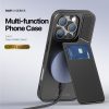 DUX DUCIS case RAFI II MAG with stand compatible with MagSafe for IPHONE 16 Pro Max black