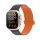 DUX DUCIS strap KJ nylon Apple Watch 42 / 44 / 45 / 49 mm fekete/narancssárga