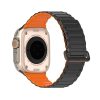 DUX DUCIS strap KJ nylon Apple Watch 42 / 44 / 45 / 49 mm fekete/narancssárga