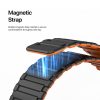 DUX DUCIS strap KJ nylon Apple Watch 42 / 44 / 45 / 49 mm fekete/narancssárga